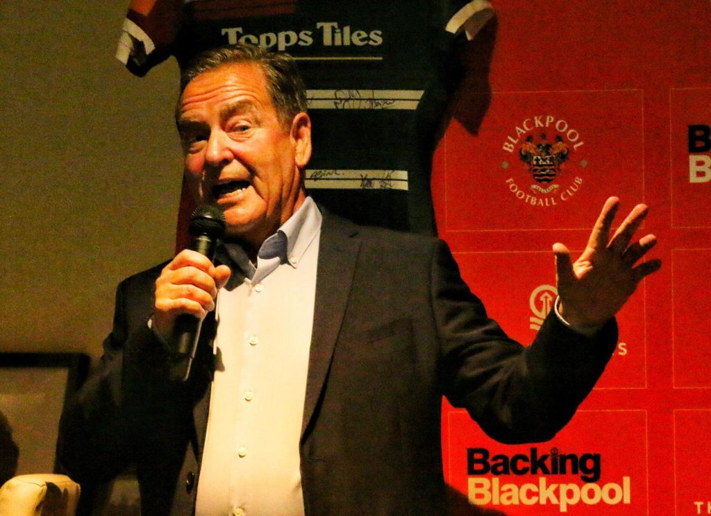 Corporate Jeff Stelling event picture